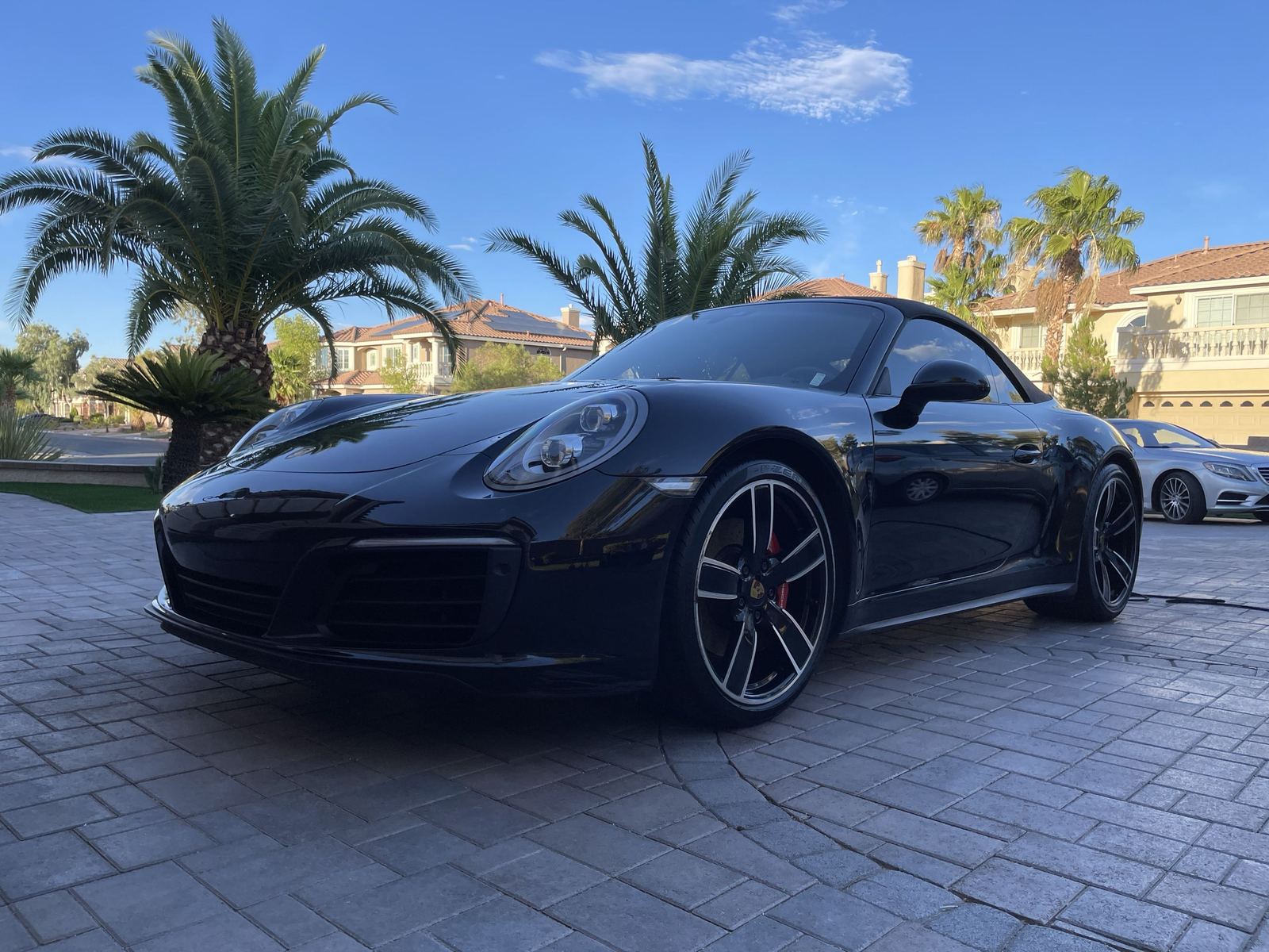 Freshly detailed Porsche with showroom shine in Las Vegas